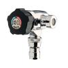 Mitigeur lavabo 3500 bouton noir avec brise jet - Presto
