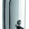 Distributeur de savon liquide mural inox brillant - Presto