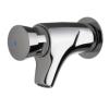 Robinet simple mural 504 avec rosace eau froide - Presto