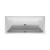D-Code baignoire rectangulaire avec pieds vidage central - Duravit