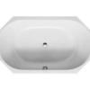 D-Code baignoire hexagonale avec - Duravit