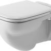 D code cuvette suspendue fond plat - Duravit