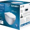 Starck 3 Durafix pack cuvette suspendue sans bride abattant freiné - Duravit