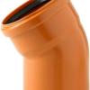 Coude pvc rouge 30° - Van Eyk Peter