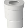 Pipe de raccordement wc droite excentrée - Nicoll