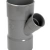 Té réduit PVC à coller 45° femelle/femelle - Nicoll