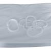 Rideau de douche PVC blanc H. 1800mm Pellet