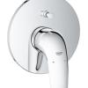 Façade mitigeur bain douche Eurostyle poignee pleine