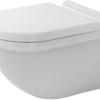 Starck 3 Durafix pack cuvette suspendue sans bride abattant freiné - Duravit