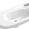 Loop vasque a poser rectangulaire sans trop plein
